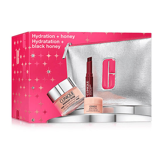 kit clinique holiday essenciais hydration + honey